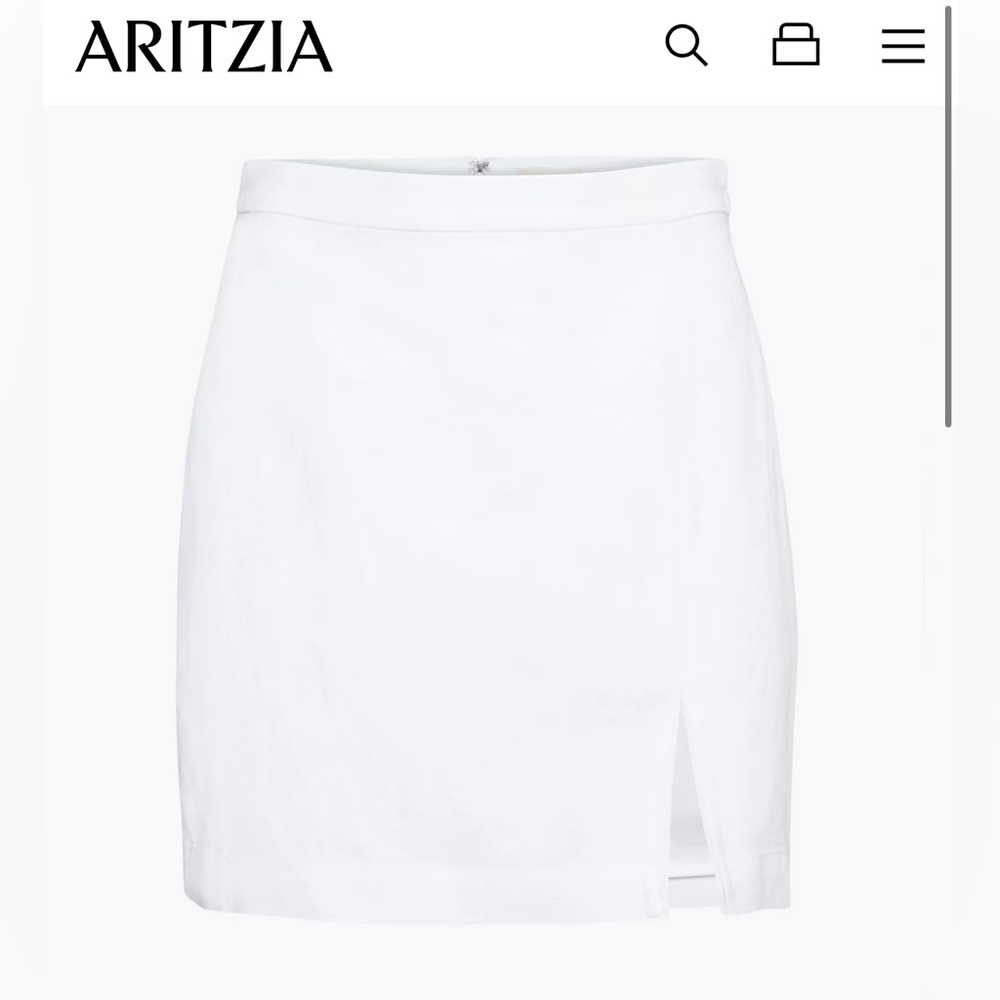 ARITZIA Patio Linen Skirt